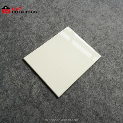 China Glazed Metallic Tiles USA Elegant White Ceramic Wall Tile 20x25 For Kitchen , Bathroom for sale