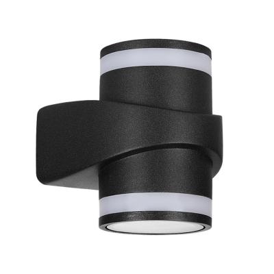 China Borosilicate Glass Waterproof Outdoor Lighting Modern Wall Light Outdoor Courtyard External Wall Sconce Walkway Porch Garden Light IP54 for sale