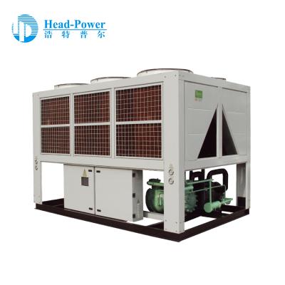 China Commercial Air to Water Cooled Hotels Heat Pump Screw Air Water Chiller for sale