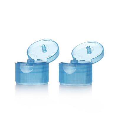 China Non Spill Good Quality Plastic Flip Top Cap For Cosmetic Package for sale