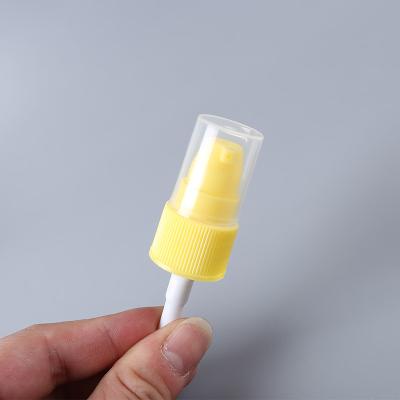 China Non Spill Plastic Treatment Pump 18/410 Cosmetic Packaging Dispenser Pump Mini Cream for sale