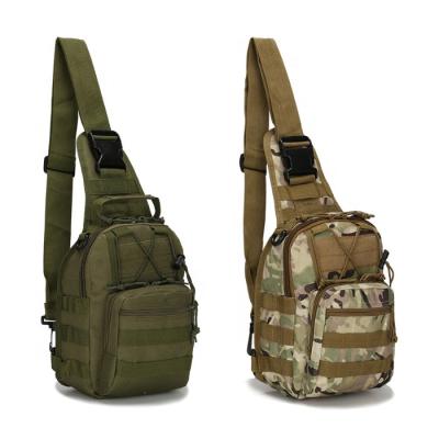 China Military sling backpack hunting outdoor military tactical single shoulder chest bag molle camouflage rucksack bag for sale