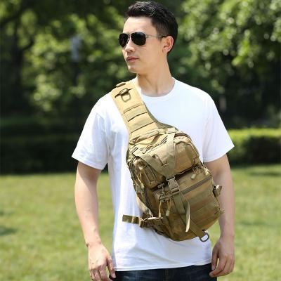 China Hunting Shoulder Bag Chest Waterproof Black Cross - Body Shoulder Sling Bag Military Tactical Bag Men Shoulder Bag for sale