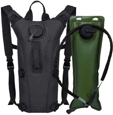 China Pocket Tactical Hydration Pack 3L Hydration Bladders Water Bag Outdoor Tactical Backpack for sale