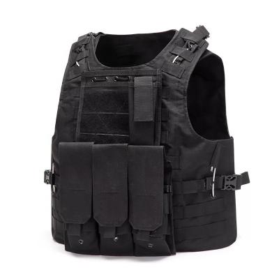 China Nylon Outdoor Military Molle Vest Tactical Vest With Shoulder Armor for sale