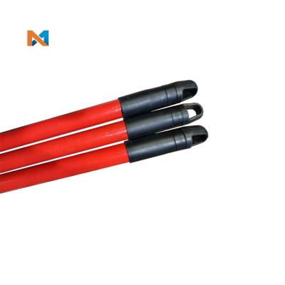 China Household Appliances Cleaning Broom Pole Telescopic Iron Aluminum Telescopic Broom Handle Pole Painter Rollers for sale