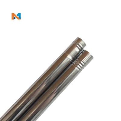 China Threaded Handle Long Lasting Extendable Stainless Steel Broom Pole for sale