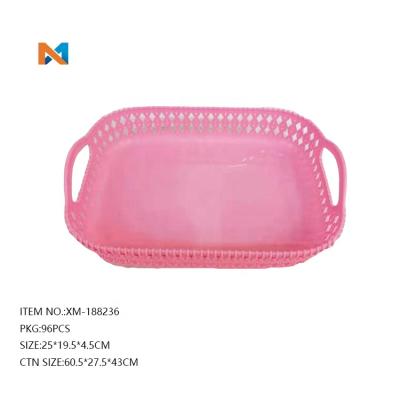 China Fashionable eco-friendly food pp material fruit and vegetable basket for sale