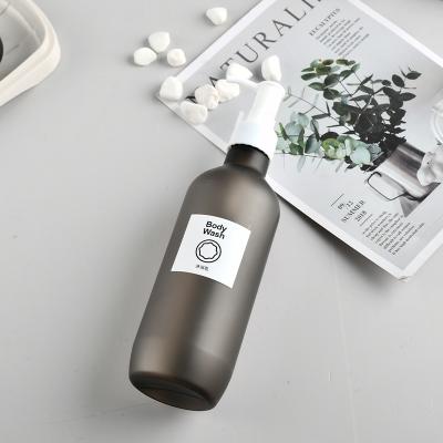 China Wholesale 9oz Cosmetic Plastic Pump Bottle 280ml Shower Gel Bottle Plastic Lotion Bottles for sale