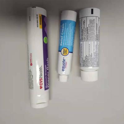 China Wholesale 4oz Aluminum Plastic Tube Medicine Tube Toothpast /Cosmetics /Adhesive Glue With CR Child Child Resistant Plastic Tube Resistant Plastic Tube for sale