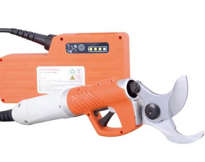 중국 Lion Professional Electric Rechargeable Battery Trimmer Shears 45mm Cordless Blade Cutter Garden Pruner Scissors 판매용