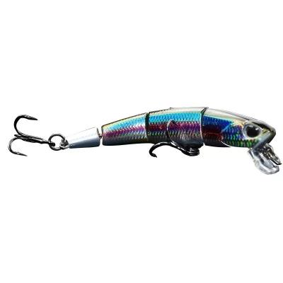 China Factory Price Chinese Multi Section Submerged Topwater Spinner Bait Hard Fishing Lure SS70 for sale