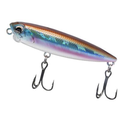 China Bulk set of cheap surface system water aerodynamic body shape noise steel ball prices minnow fishing lures for sale