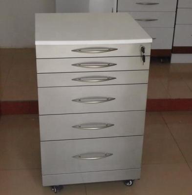 China Traditional Mobile Clinic Cabinet Easy Mix Stainless Dental Cabinet for sale