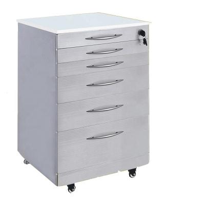 China Modern Mobile Dental Cabinet Stainless Steel Cabinet For Hospital Clinic Dental Marble Top for sale