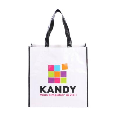 China Hot Sale China Custom Shiny Nonwoven Shopping Bag Eco-friendly Laminated Laminated Nonwoven Bag for sale