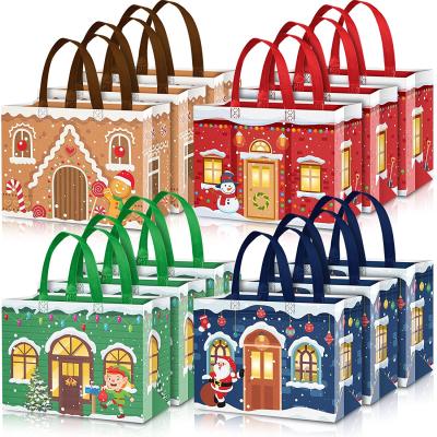 China Eco - Friendly Products Storage Hot Gift Packaging Reusable Waterproof Non Woven Christmas Bag for sale