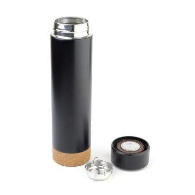 China Prostar 450ml Stainless Steel Flask PORTABLE Vacuum Cork Bottom Tumbler Straight Vacuum Insulated Cup for sale