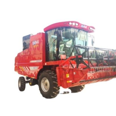 China JinDaFeng4LZ-9 self-propelled rice wheat combine harvester for sale