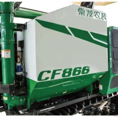 China Self-propelled Agricultual Machinery Changfa CF866 Crawler Grain Combine Harvester for sale