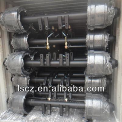 China Trailer Parts Factory Container Trailer Truck 12t 13t 14t 16t Straight Axle for sale