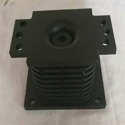 China Vending Steel And Rubber Truck Spare Parts Rubber Support for sale