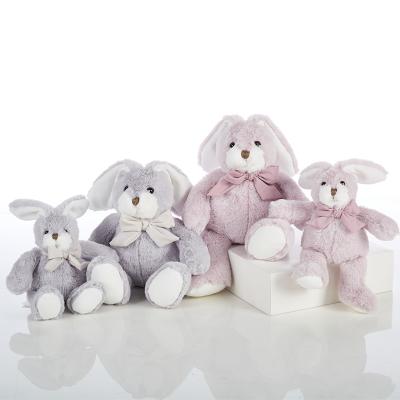 China Gift 2020 new design stuffed soft plush sitting rabbitwith to scare cute rabbit plush toy for sale