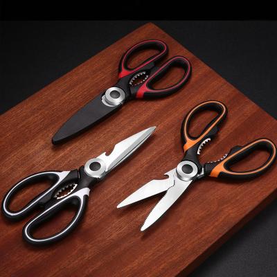 China Stainless steel Household knife scissors chicken bone scissors food multi-functional stainless steel kitchen gadget panda scissors kitchen for sale