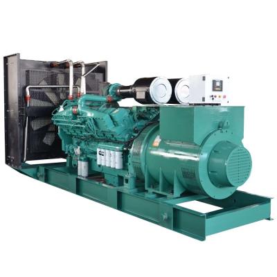 China Kta50-G3 Cummins Engine  1250kva Cummins 1000 Kw Diesel Generator 1 Megawatt Genset for sale