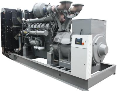 China El motor de Perkins 4012-46twg2a 1000kw 1250kva Perkins generador de diesel conjunto enfriado con agua en venta