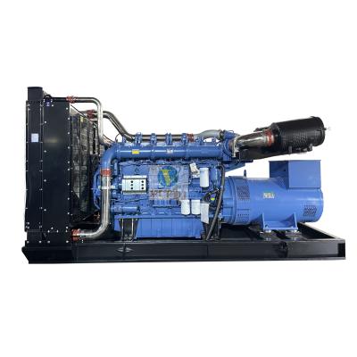 China YC6TD840-D31 625 Kva Dg Set Yuchai 500 Kw Generador diesel abierto 50/60HZ en venta