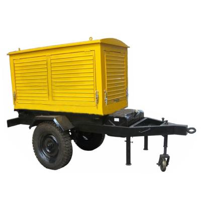 Cina Shangchai SC8D280D2 200KVA 160KW Generatore diesel mobile con rimorchio a due ruote in vendita