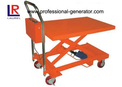 China Op zwaar werk berekende Hydraulische Mini Scissor Small Electric Lift-Lijst 860MM Lifthoogte Te koop