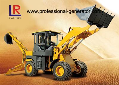 China YUNNEI-Motor 1800kg 0,8 Emmer 55kw Mini Backhoe Loader Te koop