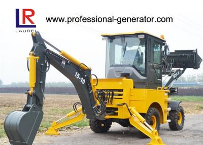 China de Emmer37kw Backhoe van 1000kg 0,15 Wiellader Te koop