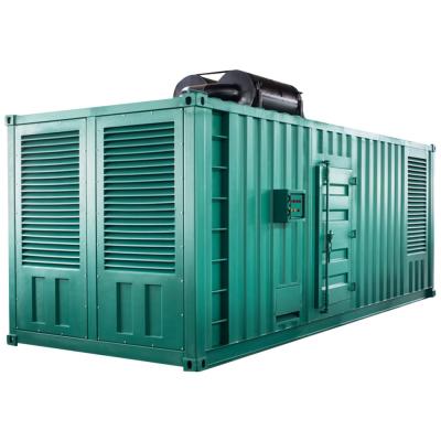 China Rated Current 2160A Silent Generators Diesel 4-stroke With Engine Type 4012-46TAG2A en venta