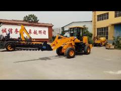 MCLLROY Mini Wheel loader with Trencher