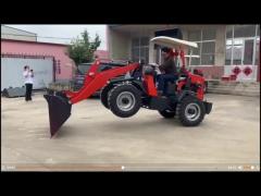 Mini Wheel Loader Shovel Testing and Inspection