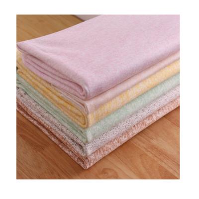 China Breathable Brushed Nylon Knitted Microfiber Bonded With Colored Linen Fabric For Gaiters for sale