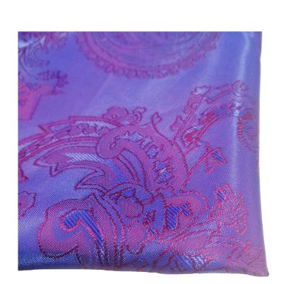 China Shrink-Resistant 100% Polyester Woven Floral Jacquard Scratching Exquisite Cosmetic Case Lining for sale