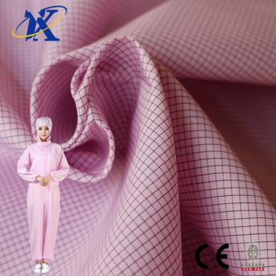 China Antistatic ESD Fabric Industry Used Conductive Woven Twill Fabric For Workwear for sale