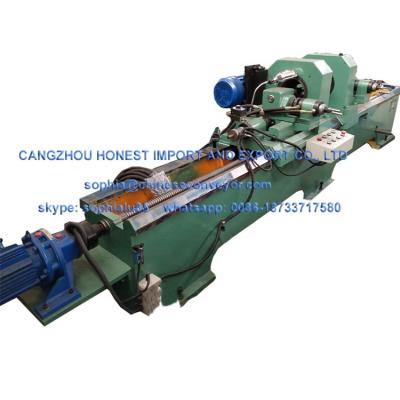 China Pipe End Conveyor Roller Pipe Boring Machine / Pipe End Hole Boring Turning Machine for sale