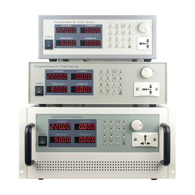 China Laboratory Twintex Programmable Variable Frequency 45Hz 200Hz 250Hz Bench High Precision 1kVA AC Power Supply for sale