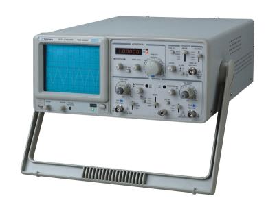 China TWINTEX TOS-2020CF 6-digit Frequency Meter Analog Oscilloscope 20MHz with Build-in 6 Digits Frequency Meter for sale