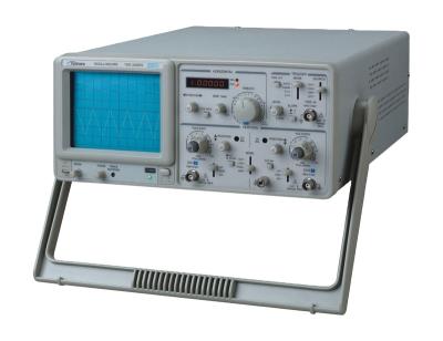 China 6 Digits Frequency Meter Twintex TOS-2030CF HOST Dual Channel Oscilloscope 30MHz With Frequency Meter for sale