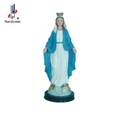 China All Areaa Large Grace Blessed Virgin Mary Mother Religious Statue Resin Figure for sale