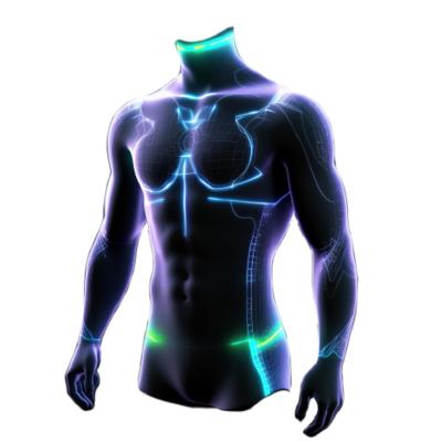 China Hot Selling Fashion.various color FREE SAMPLE LED Clothing Accessories Jacket Light Night Customized Sports Clothing LED Clothing LED Light Light for sale