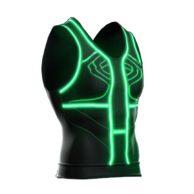 China Fashion.various color FREE SAMPLE hot sale and high quality led clothing light bicycle led light luminous clothing accessories flash clothing light for sale