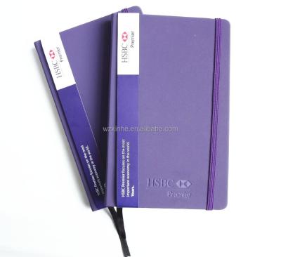 China handmade hardcover promotional leather notebook imported from china for sale