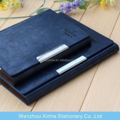 China PU Magnetic Cover Refillabled Leather Notebook / Agenda Notebook for sale